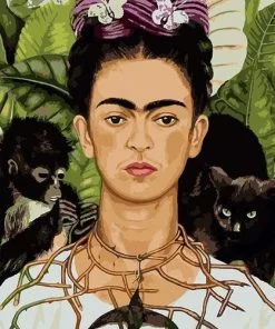 Frida Self Portrait Paint By Numbers
