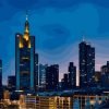 Frankfurt Skyscraper Cities Paint By Numbers