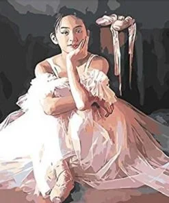 Chinese Ballerina Paint By Numbers