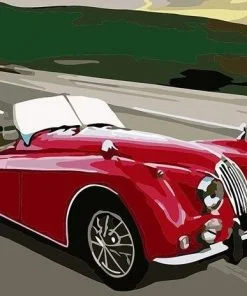 Classic Sport Car Paint By Numbers