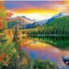 Colorado Sunset Landscape Paint By Numbers