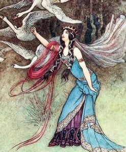 Black Hair Princess  People Paint By Numbers