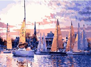 Sailing Boats Paint By Numbers