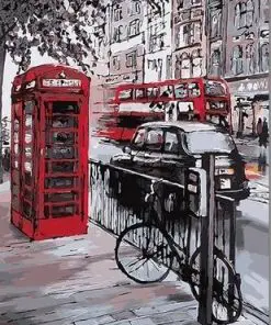 London Streets Paint By Numbers