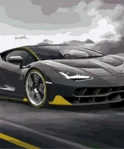 Lamborghini Centenario Paint By Numbers