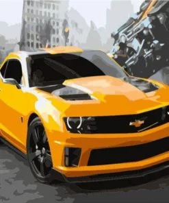 Chevrolet Camaro Paint By Numbers