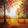 Autumn Forest Trees Paint By Numbers