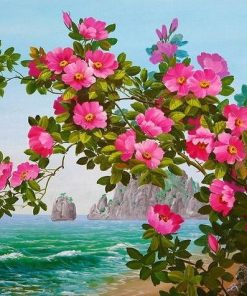 Seaside Flowers Paint By Numbers