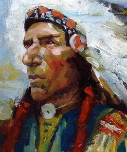 American Indian Paint By Numbers