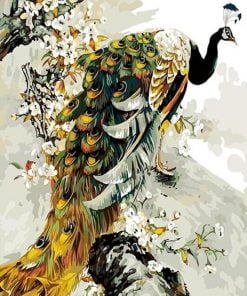 Peacock Bird Paint By Numbers