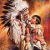 American Indian paint By Numbers
