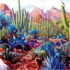 Cactus Desert Paint By Numbers