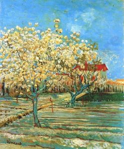 Orchard In Blossom Paint By Numbers