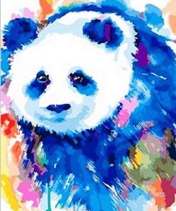 Colorful Panda Paint By Numbers