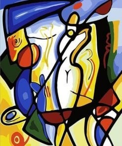 Abstract Cubist Pablo Picasso Paint By Numbers