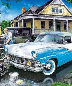 Day Of Car Wash Paint By Numbers