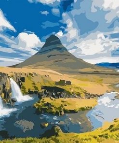 Kirkjufell Mountain Paint By Numbers