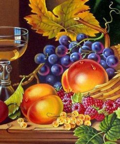 Summer Fruits Paint By Numbers