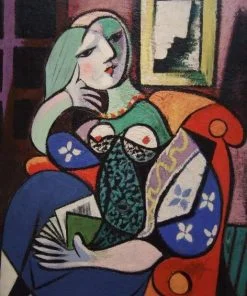 Woman Paint By Van Gogh Abstract Paint By Numbers