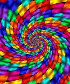 Trippy Mandala Abstract & Mandala Paint By Numbers