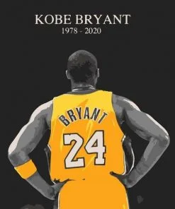 Kobe Bryant Paint By Numbers