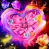 Flower Of Love Paint By Numbers