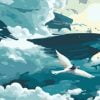 Whale On Sea Waves Animals Paint By Numbers