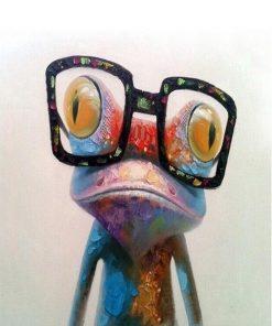 Funny Frog paint by numbers