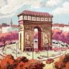 Arch Of Triumph Paris Paint By Numbers