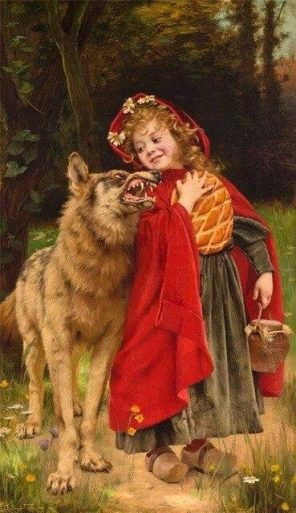 Little Red Riding Hood Paint By Numbers