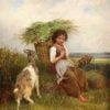 The Peasant Girl Paint By Numbers