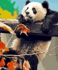 Giant Panda paint by numbers