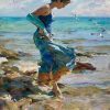 Girl In Sea paint by numbers