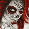 Sugar Skull Girl Paint By Numbers