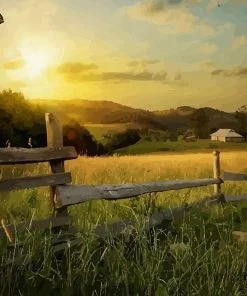 Sunrise Farm Paint By Numbers