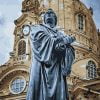 Martin Luther Statue Paint By Numbers