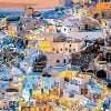 Santorini Greece Town Paint By Numbers