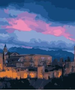 Carcassonne Castle Paint By Numbers