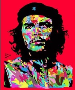 Colorful Che Guevara Paint By Numbers