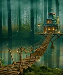 Magical Forest Paint By Numbers