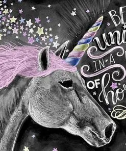 Unicorn Horse Paint By Numbers