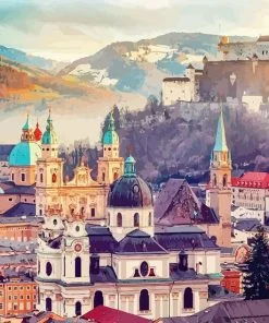 Austria Salzburg Paint By Numbers