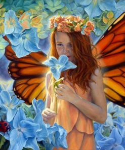 Butterfly Fairy Paint By Numbers