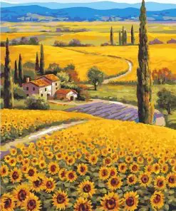 Sunflowers Farm Paint By Numbers