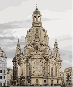Frauenkirche Dresden Paint By Numbers