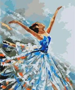 Ballet Girl Dancing Paint By Numbers