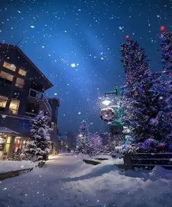 Christmas Village Paint By Numbers