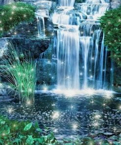 Fantasy Waterfall Paint By Numbers