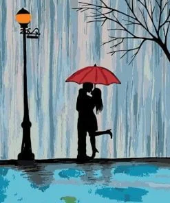 Couple Kissing Paint By Numbers