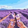 Lavender And Ice Cream Paint By Numbers